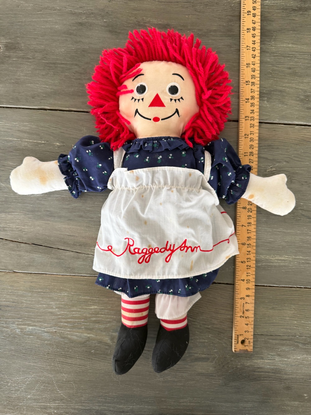 Raggedy Ann Classic Cloth Doll 80th Birthday by Dakin Applause